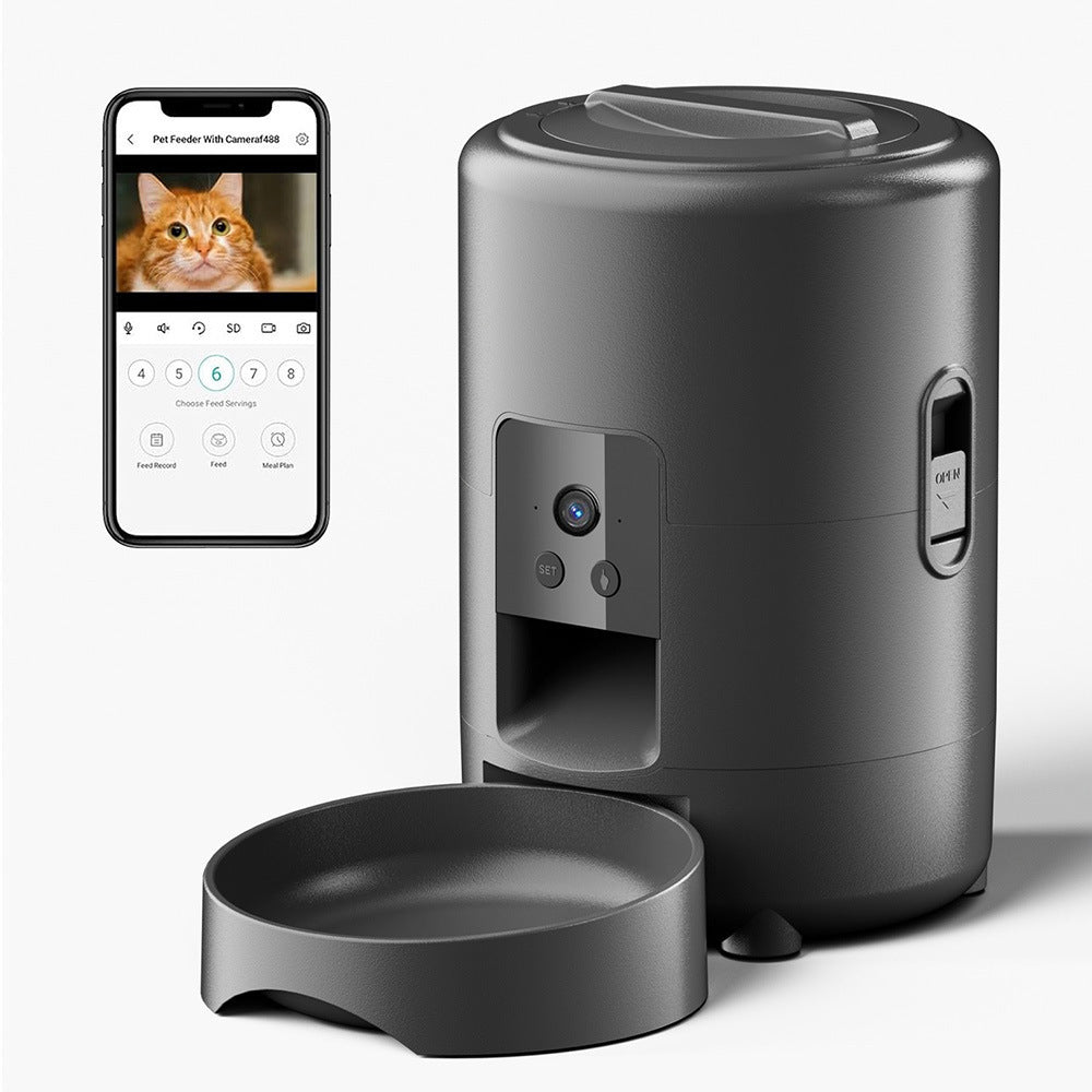 Smart WiFi Pet Feeder with Camera