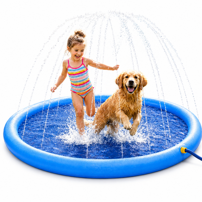 Dog Splash Pad Water Sprinkler Mat