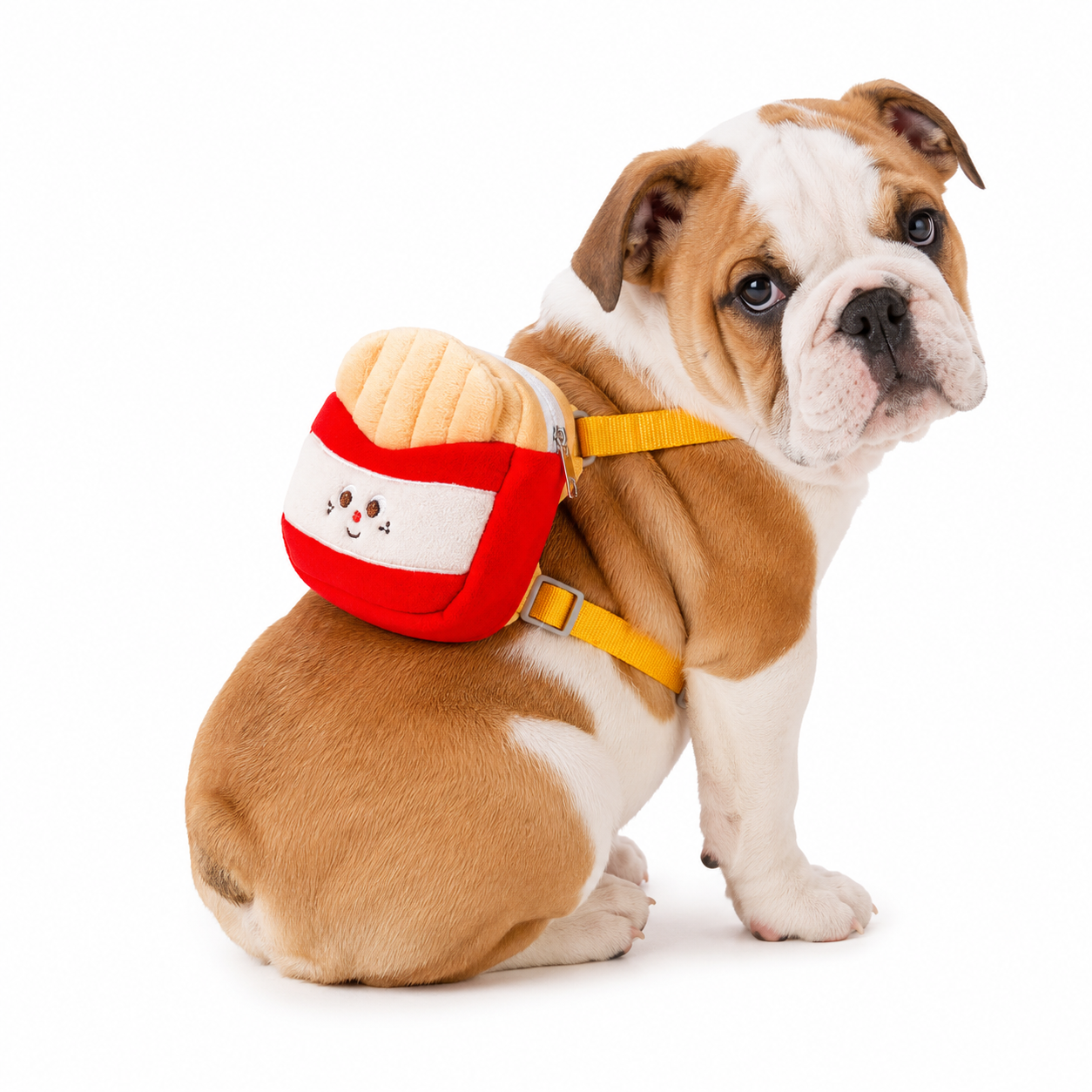 Burger & Fries Pet Harness Backpack