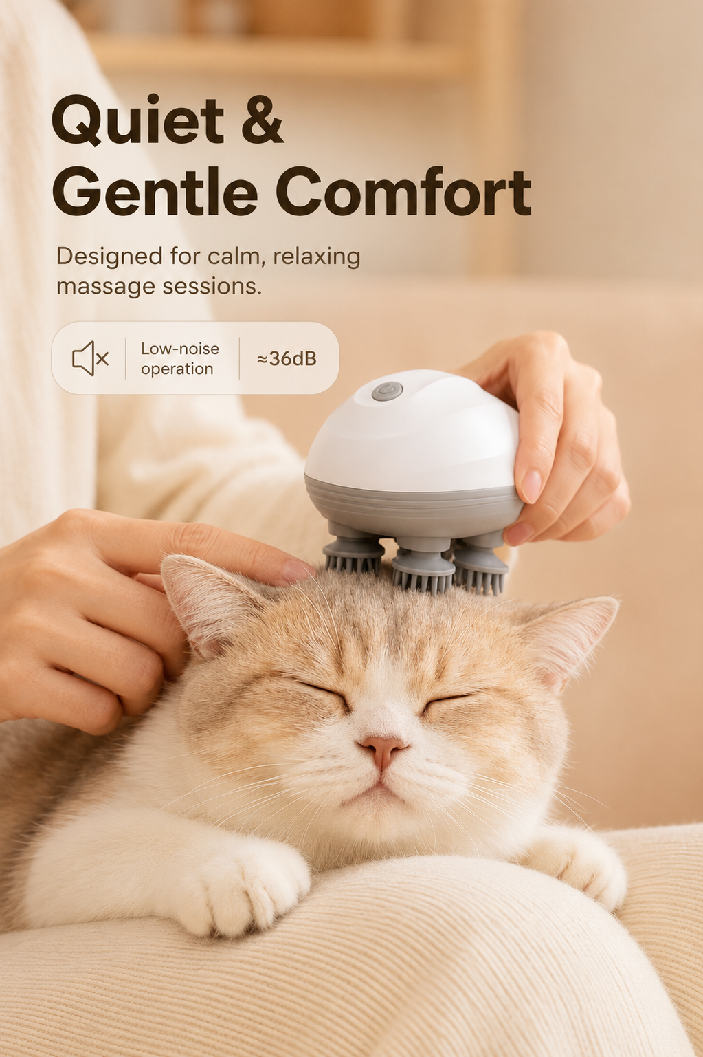 Calming Cat Massager