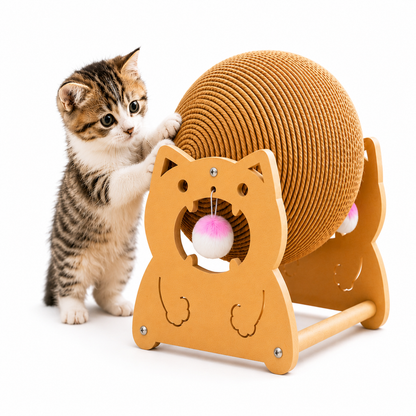 Rolling Cat Scratcher