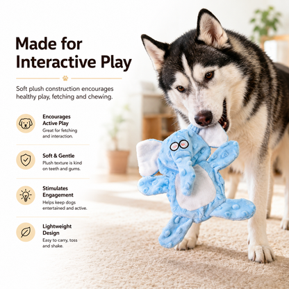 Woodland Friends Squeaky Dog Toy