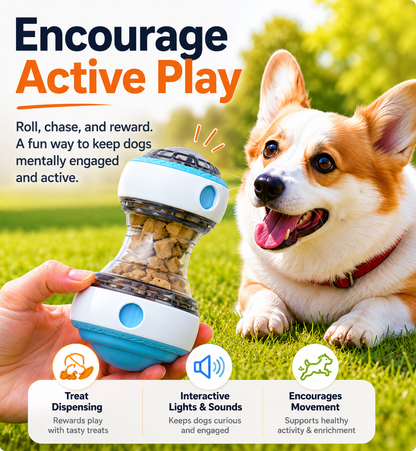 Roll & Reward Slow Feeder Toy
