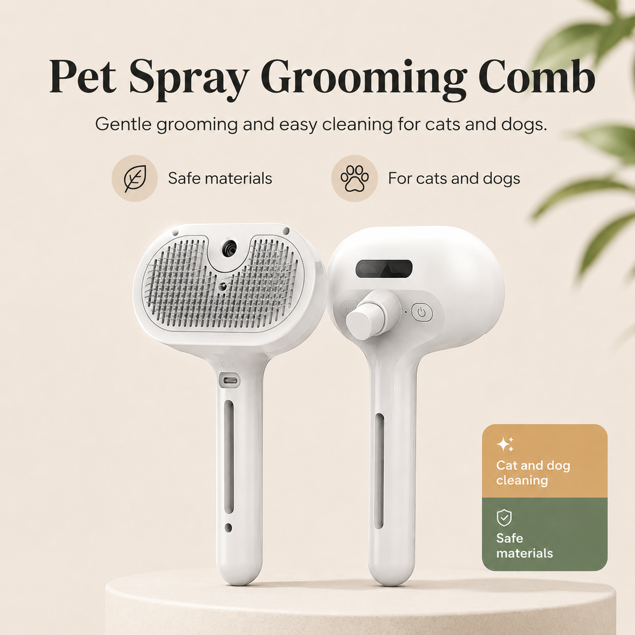 Pet Spray Comb