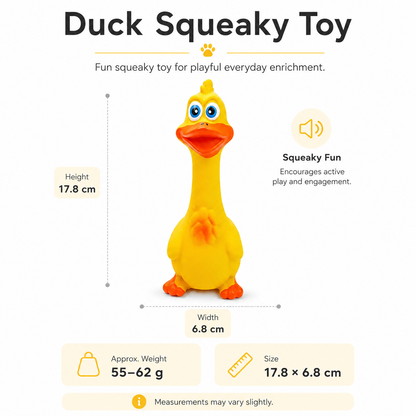 Interactive Squeaky Dog Toy